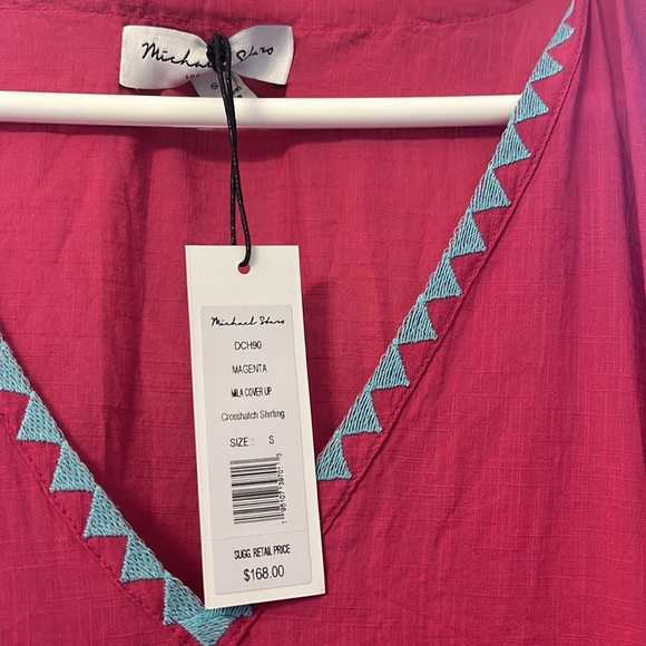 new with tags michael stars magenta Mila cover up - Picture 3 of 5